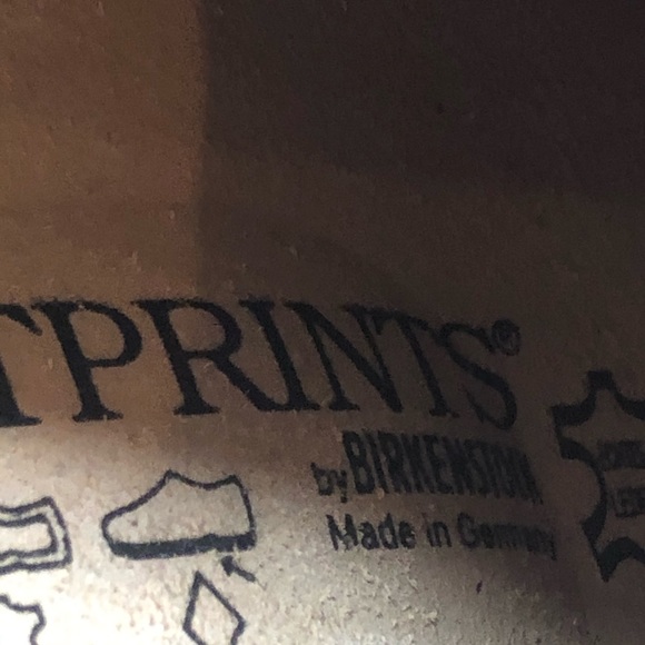 Footprints by Birkenstock tan leather slides - Picture 5 of 5